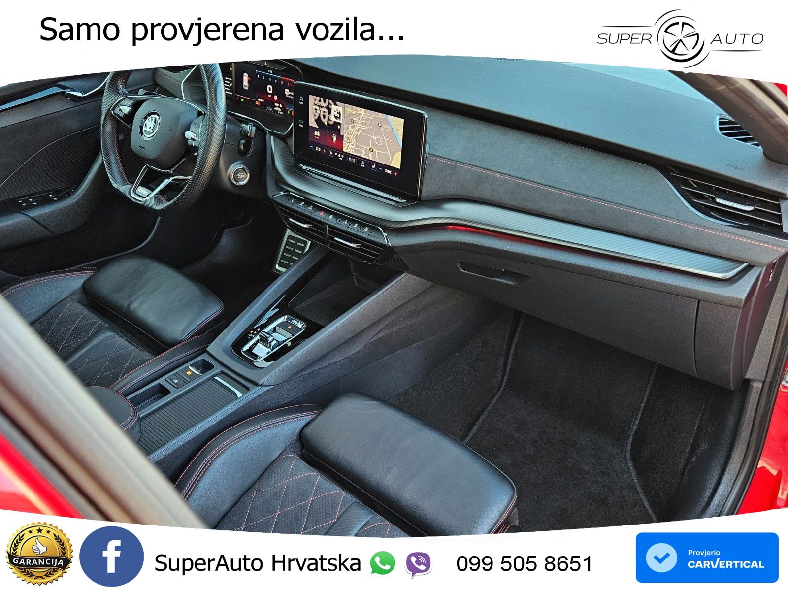 Škoda Octavia Combi RS 2.0 TDI (200 KS) 4x4 DSG LED+GR SJED+ACC