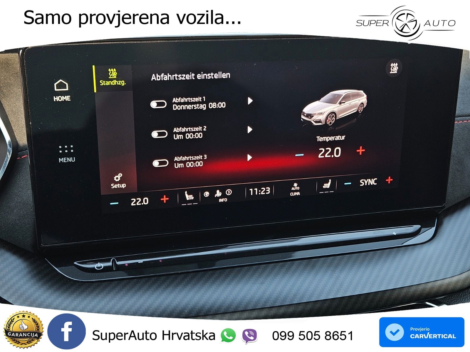 Škoda Octavia Combi RS 2.0 TDI (200 KS) 4x4 DSG LED+GR SJED+ACC