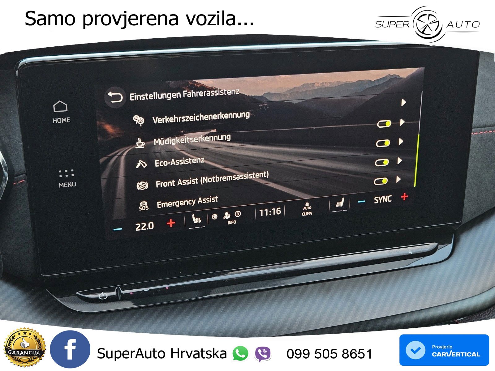 Škoda Octavia Combi RS 2.0 TDI (200 KS) 4x4 DSG LED+GR SJED+ACC