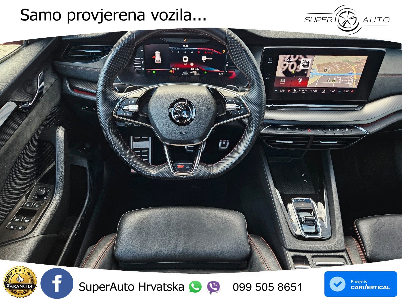 Škoda Octavia Combi RS 2.0 TDI (200 KS) 4x4 DSG LED+GR SJED+ACC