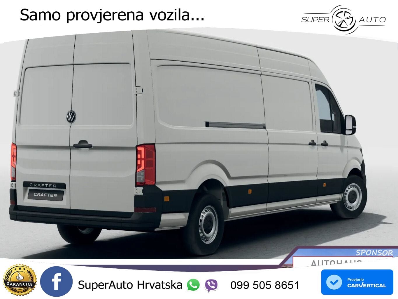 Volkswagen Crafter 35 L4H3 3S Temp Kam AppCo UVP-47%* 140 KS