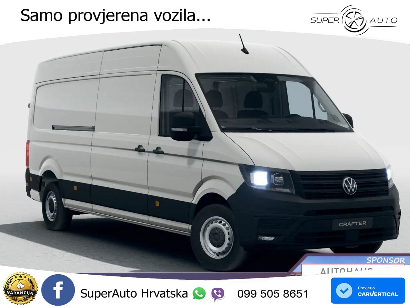 Volkswagen Crafter 35 L4H3 3S Temp Kam AppCo UVP-47%* 140 KS
