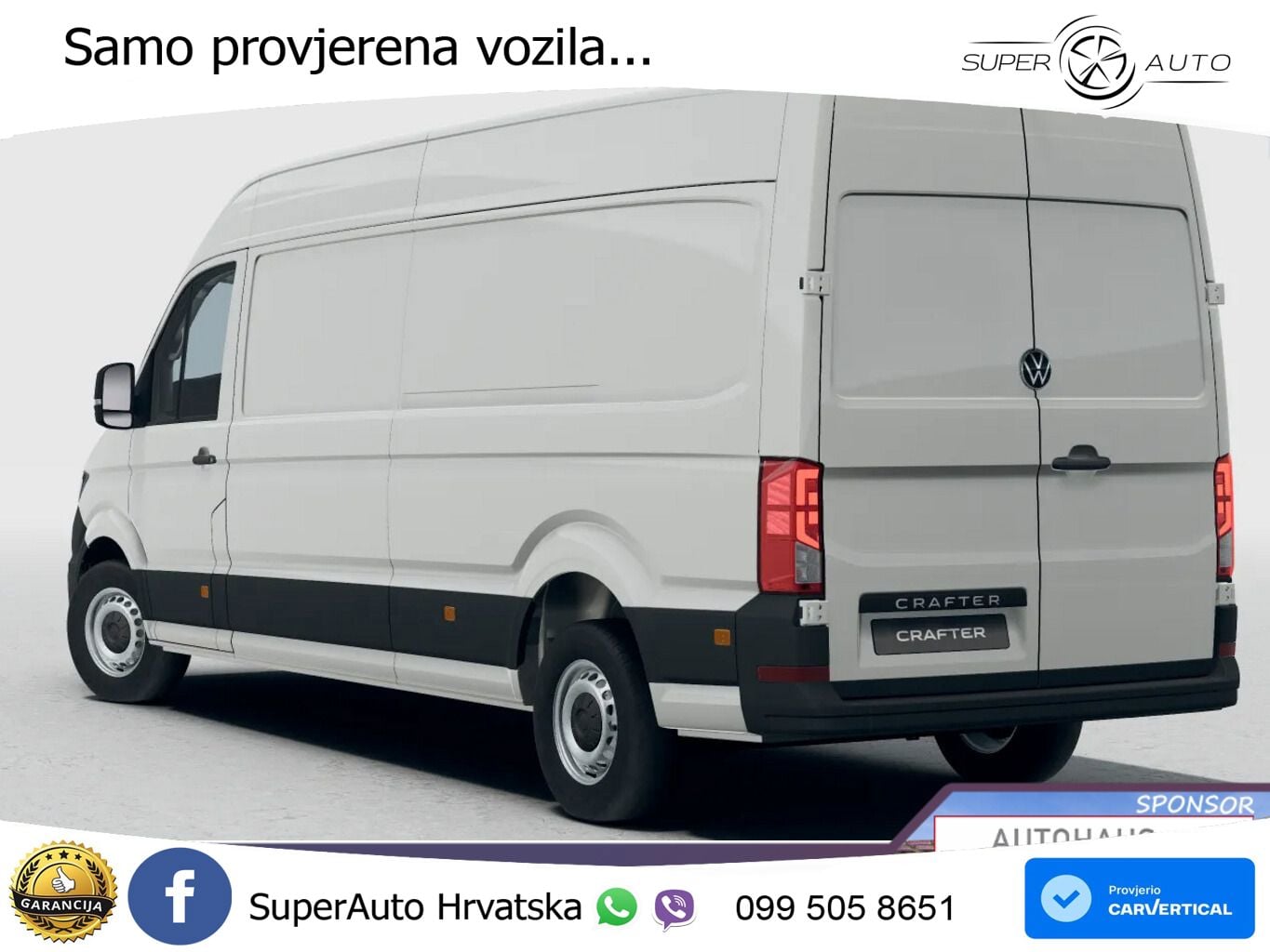 Volkswagen Crafter 35 L4H3 3S Temp Kam AppCo UVP-47%* 140 KS