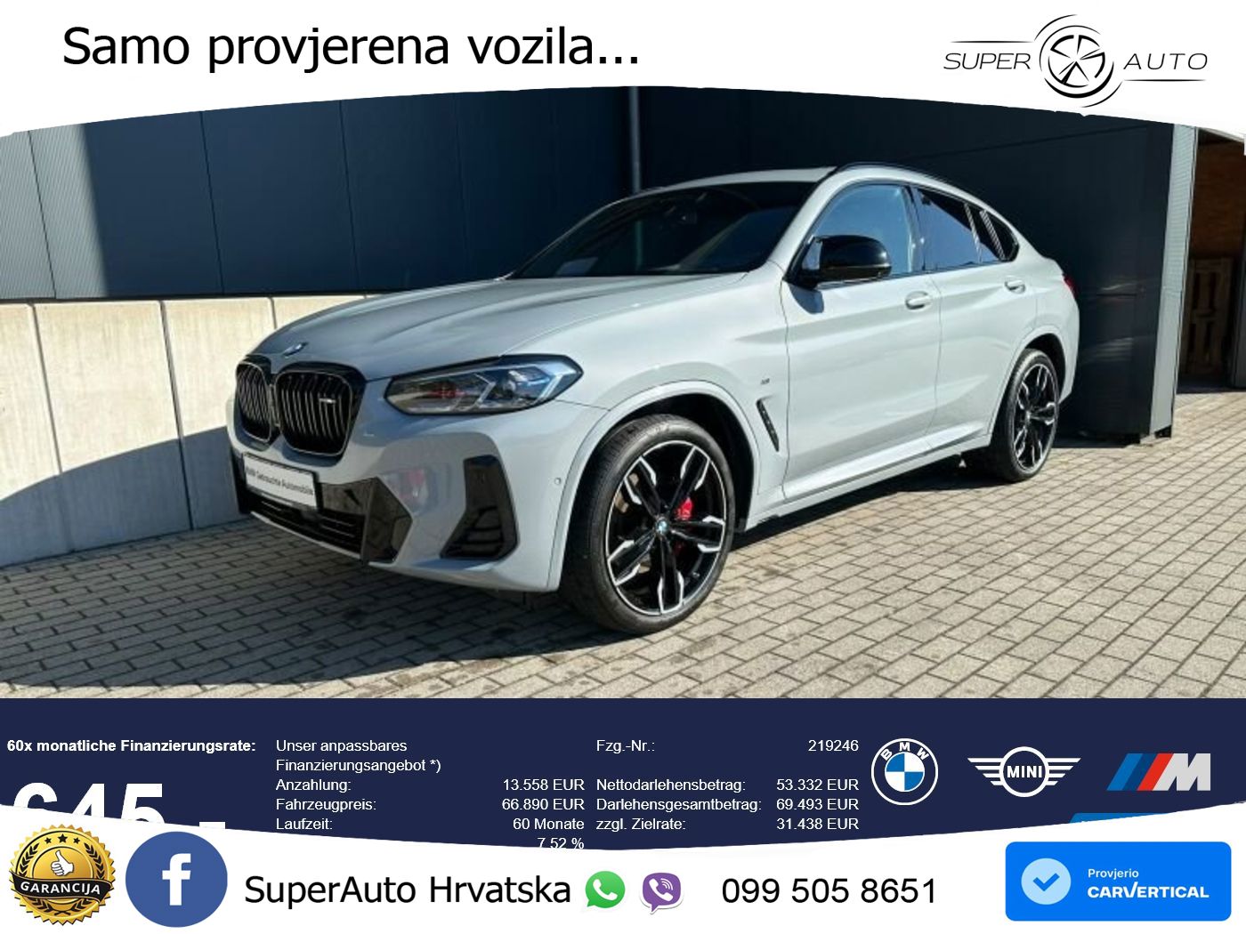 BMW X4 M40d (340 KS) xDrive Steptronic
