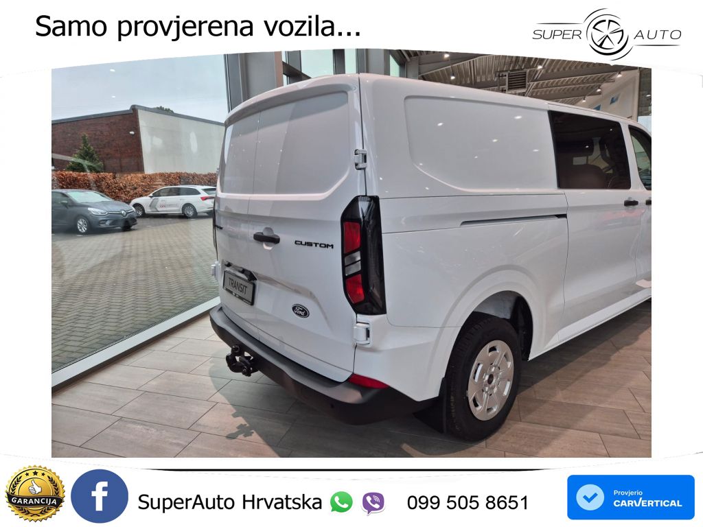 Ford Transit Custom 320 L2H1 DOKA Doppelkabine 136 KS