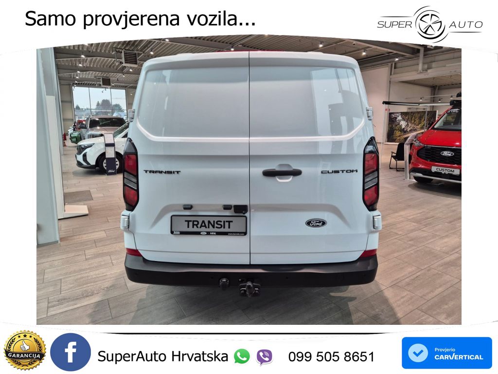Ford Transit Custom 320 L2H1 DOKA Doppelkabine 136 KS