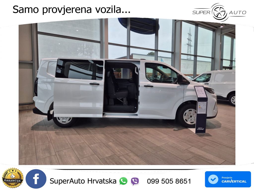 Ford Transit Custom 320 L2H1 DOKA Doppelkabine 136 KS