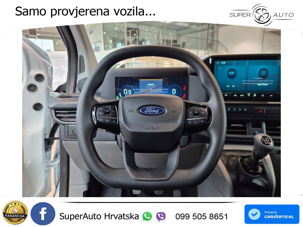 Ford Transit Custom 320 L2H1 DOKA Doppelkabine 136 KS
