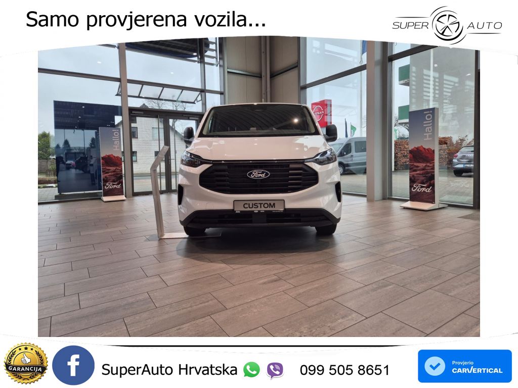 Ford Transit Custom 320 L2H1 DOKA Doppelkabine 136 KS