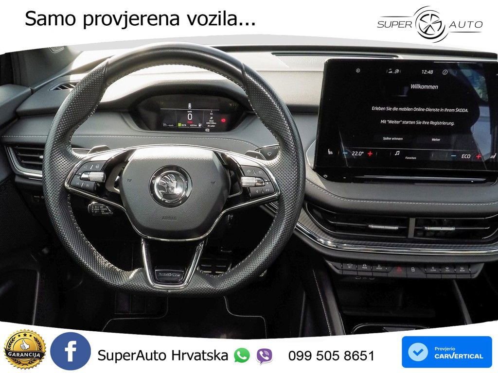 Škoda Enyaq iV 80 82 kWh (204 KS) SportLine MATRIX+GR SJED+KAM