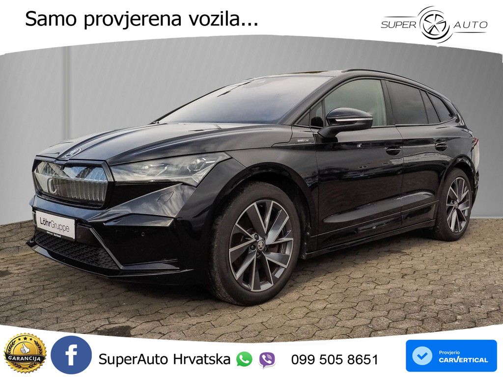 Škoda Enyaq iV 80 82 kWh (204 KS) SportLine MATRIX+GR SJED+KAM