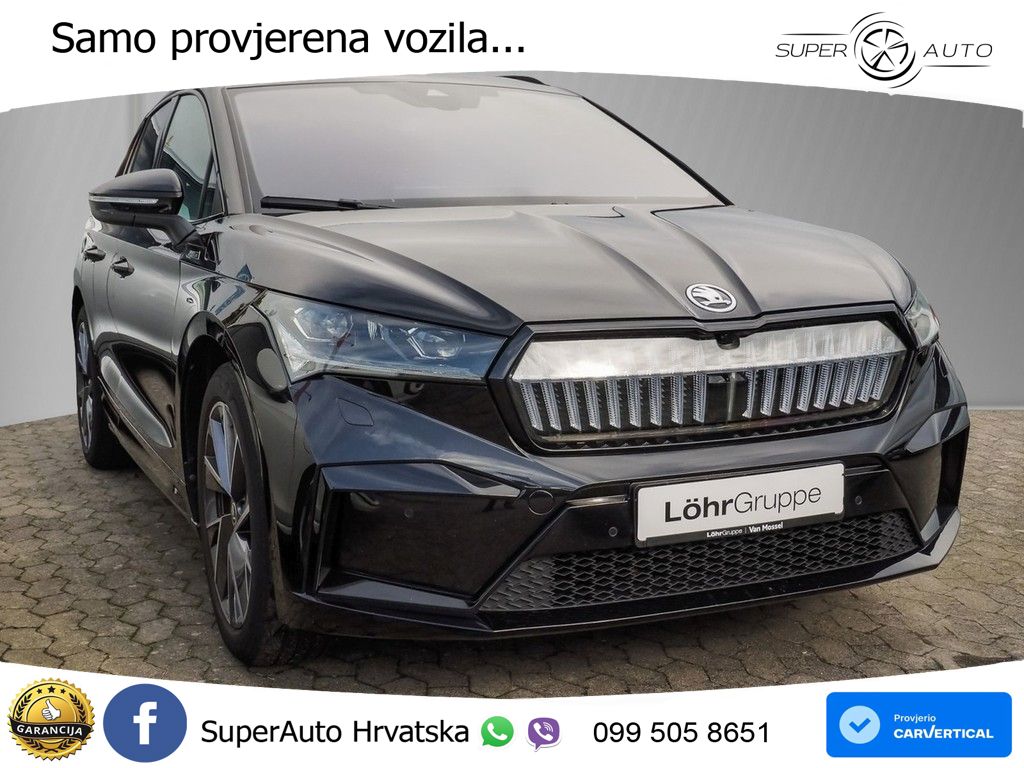 Škoda Enyaq iV 80 82 kWh (204 KS) SportLine MATRIX+GR SJED+KAM