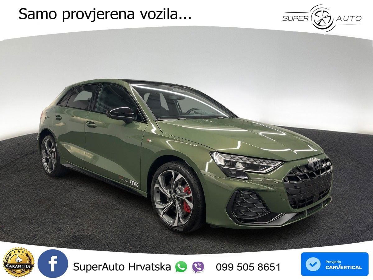 Audi A3 45 TFSIe (272 KS) S tronic S line MATRIX+GR SJED+KAM