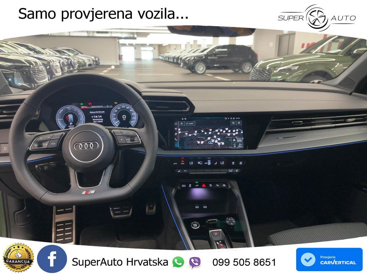 Audi A3 45 TFSIe (272 KS) S tronic S line MATRIX+GR SJED+KAM