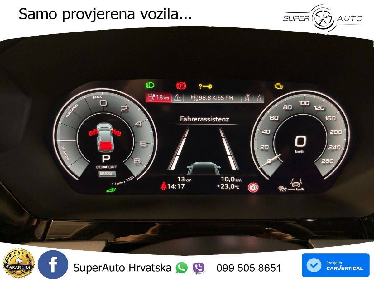 Audi A3 45 TFSIe (272 KS) S tronic S line MATRIX+GR SJED+KAM