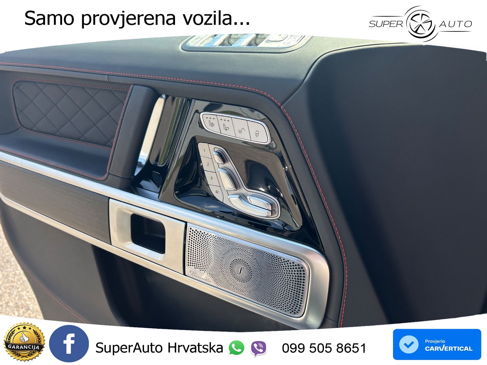 Mercedes G 450d Long (367 KS) 4MATIC 9G-TRONIC Superior LED+GR SJED+ACC