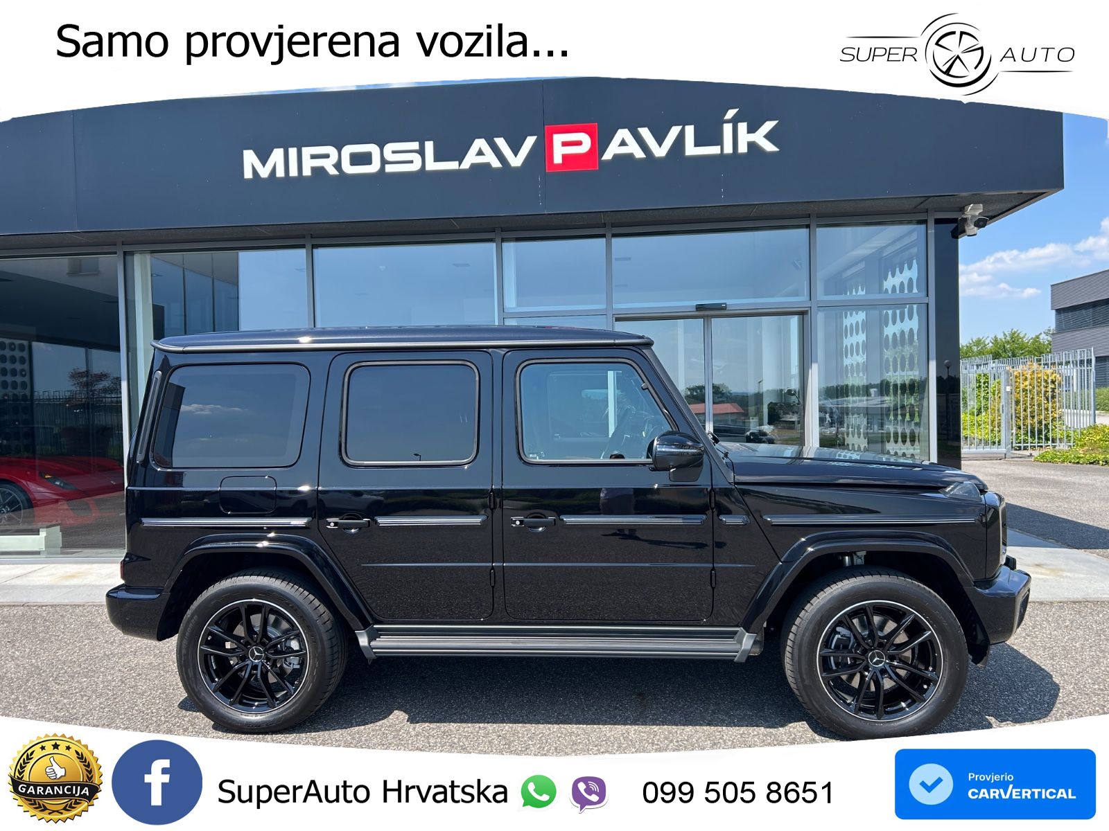 Mercedes G 450d Long (367 KS) 4MATIC 9G-TRONIC Superior LED+GR SJED+ACC