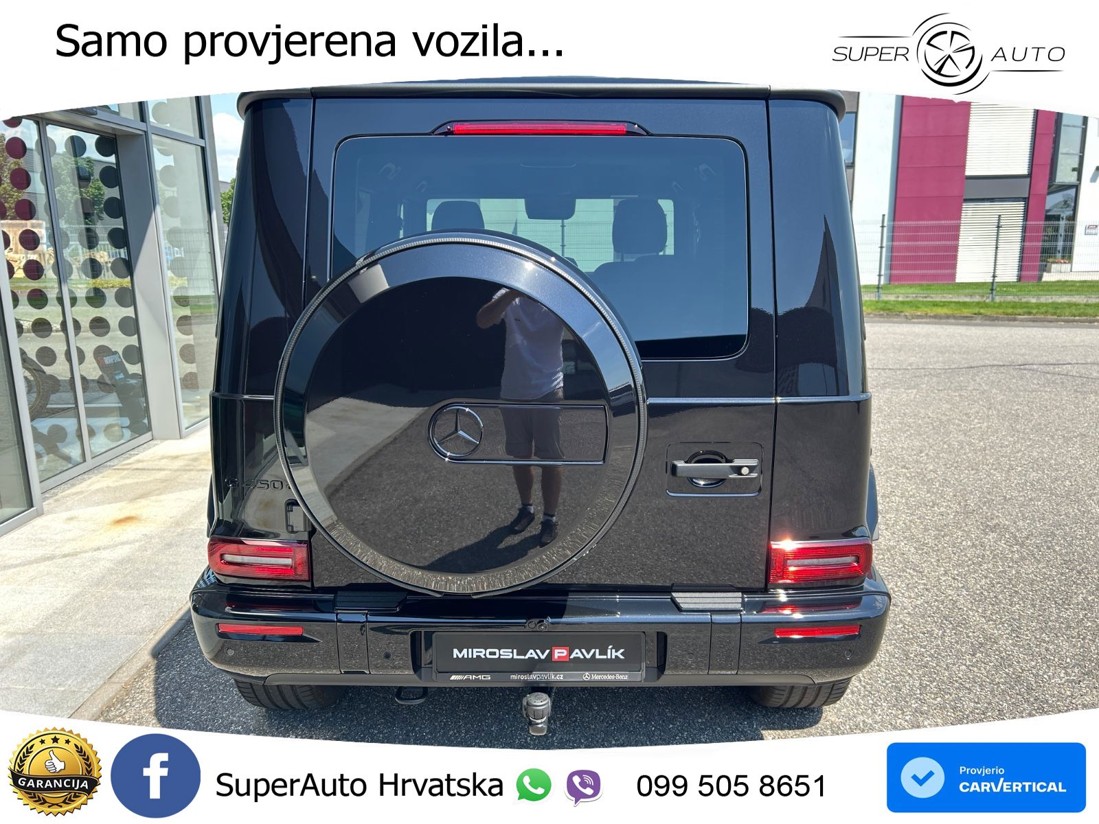 Mercedes G 450d Long (367 KS) 4MATIC 9G-TRONIC Superior LED+GR SJED+ACC