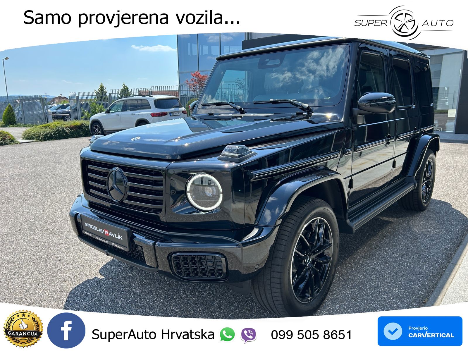 Mercedes G 450d Long (367 KS) 4MATIC 9G-TRONIC Superior LED+GR SJED+ACC