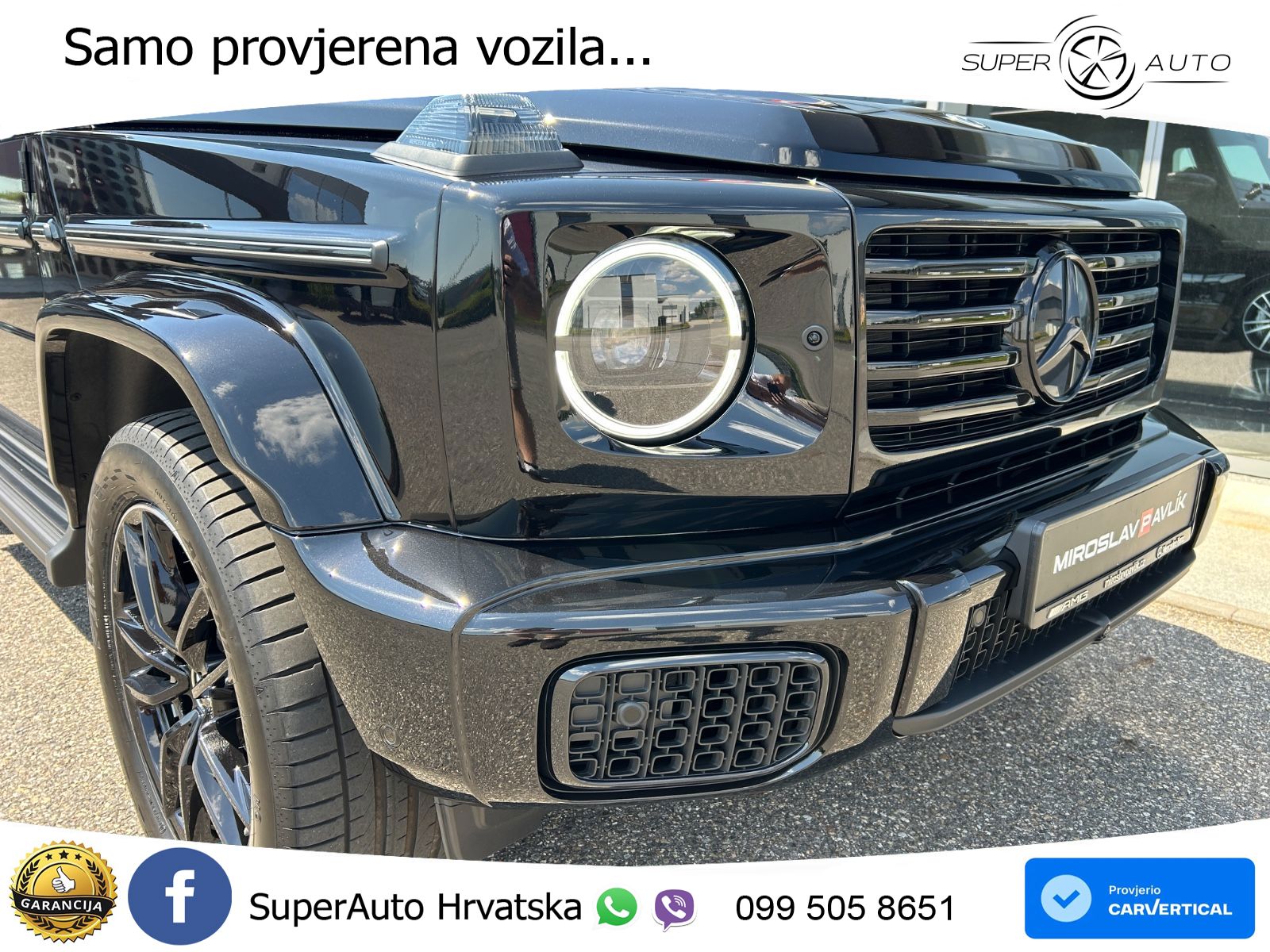 Mercedes G 450d Long (367 KS) 4MATIC 9G-TRONIC Superior LED+GR SJED+ACC