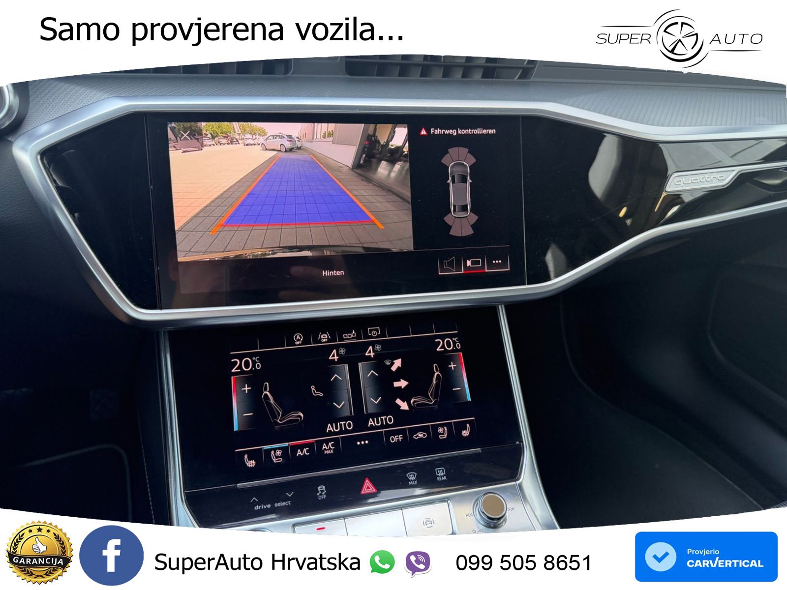 Audi A6 55 TFSI V6 (340 KS) quattro S tronic MATRIX+GR SJED+KAM