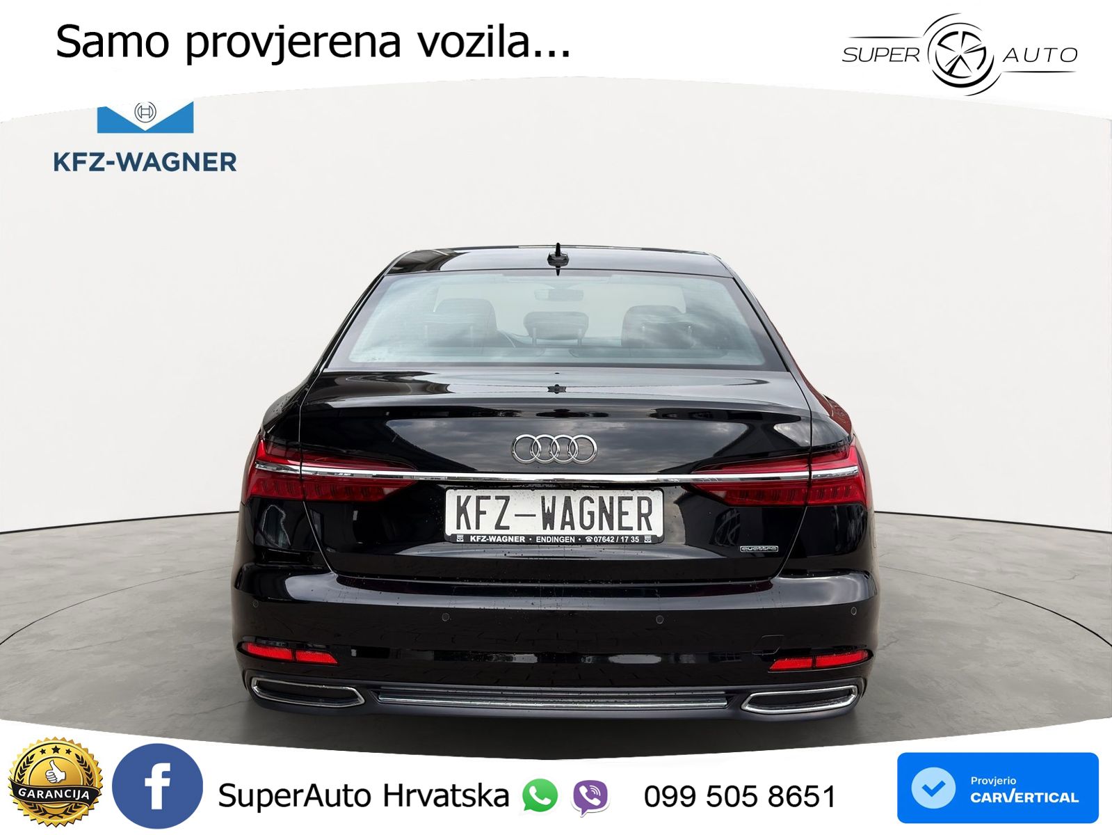 Audi A6 55 TFSI V6 (340 KS) quattro S tronic MATRIX+GR SJED+KAM