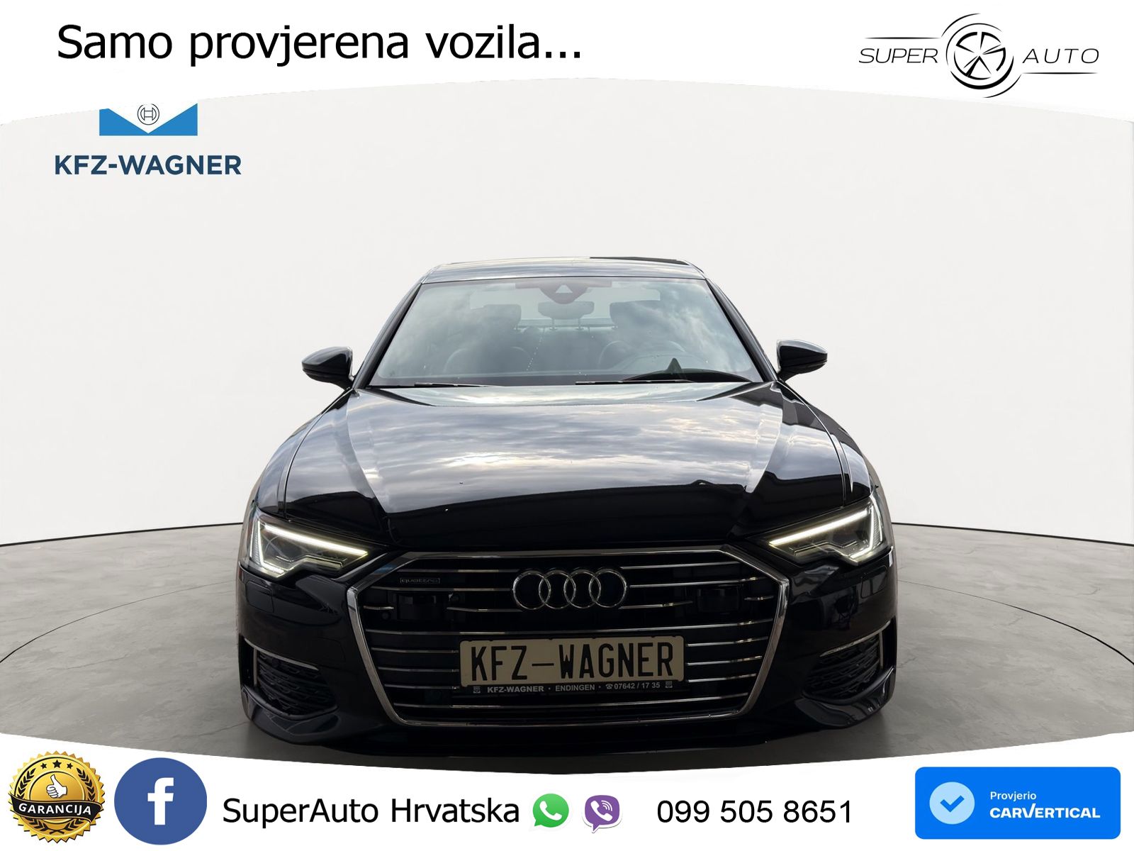 Audi A6 55 TFSI V6 (340 KS) quattro S tronic MATRIX+GR SJED+KAM