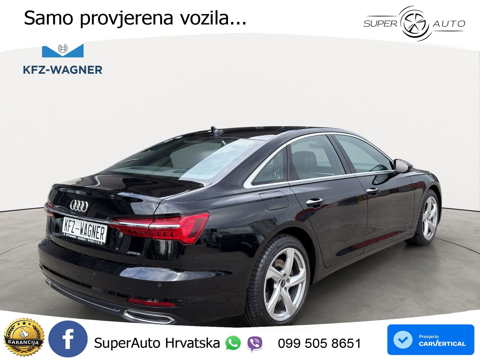 Audi A6 55 TFSI V6 (340 KS) quattro S tronic MATRIX+GR SJED+KAM