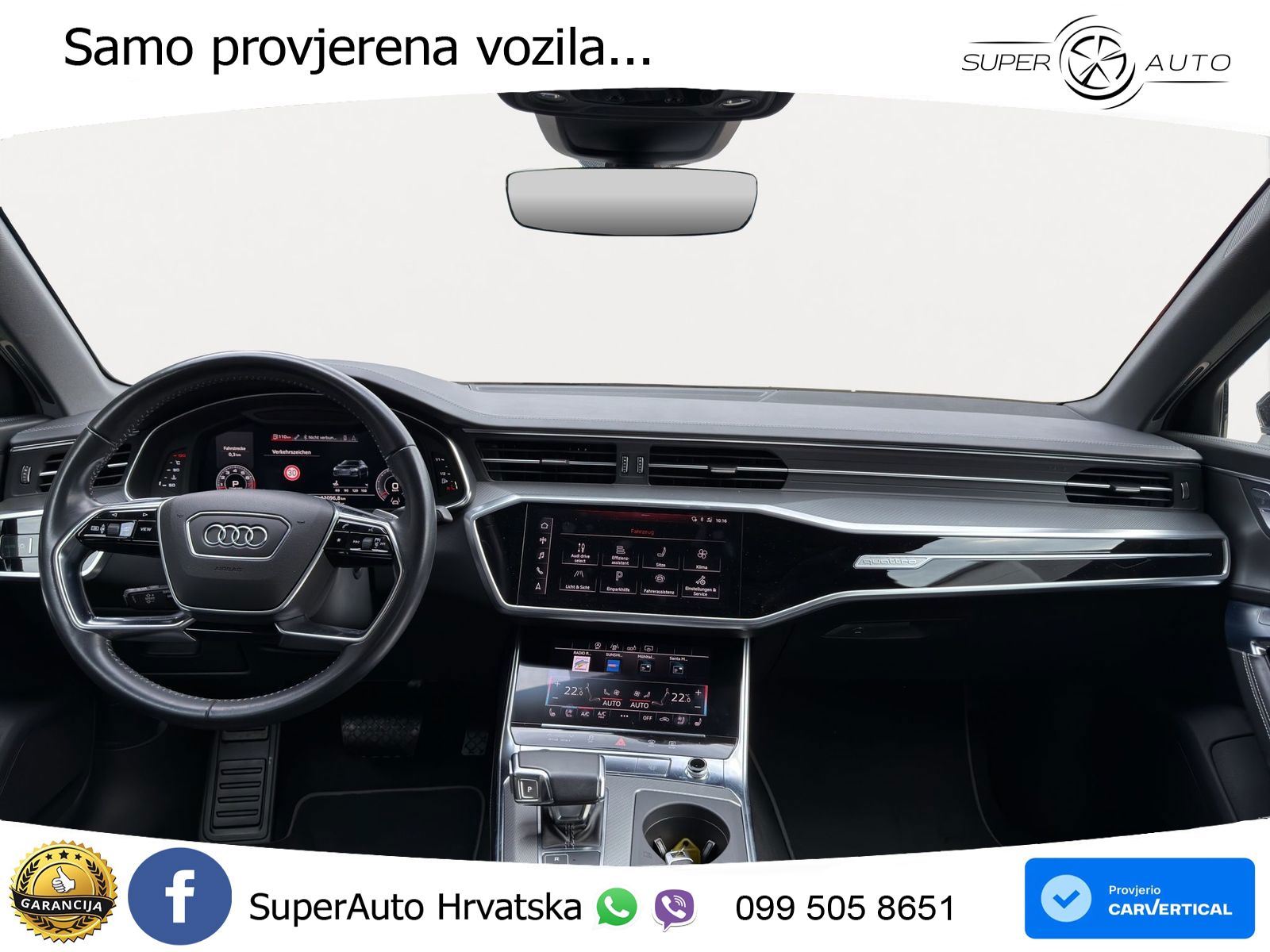 Audi A6 55 TFSI V6 (340 KS) quattro S tronic MATRIX+GR SJED+KAM