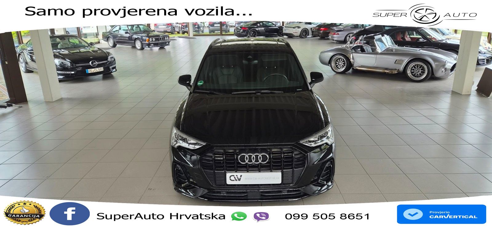 Audi Q3 45 TFSI (230 KS) quattro S tronic S line LED+GR SJED+ACC