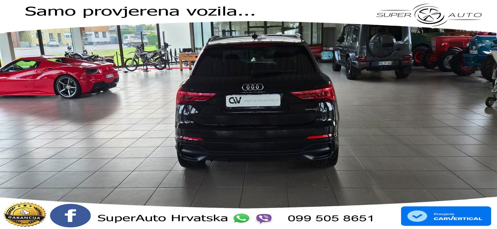 Audi Q3 45 TFSI (230 KS) quattro S tronic S line LED+GR SJED+ACC