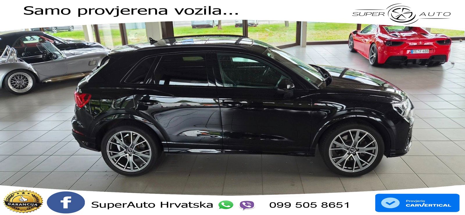 Audi Q3 45 TFSI (230 KS) quattro S tronic S line LED+GR SJED+ACC