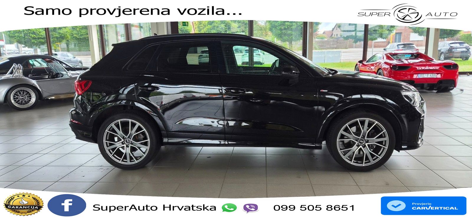 Audi Q3 45 TFSI (230 KS) quattro S tronic S line LED+GR SJED+ACC