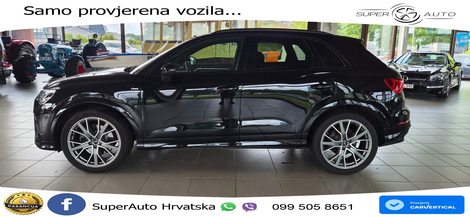 Audi Q3 45 TFSI (230 KS) quattro S tronic S line LED+GR SJED+ACC