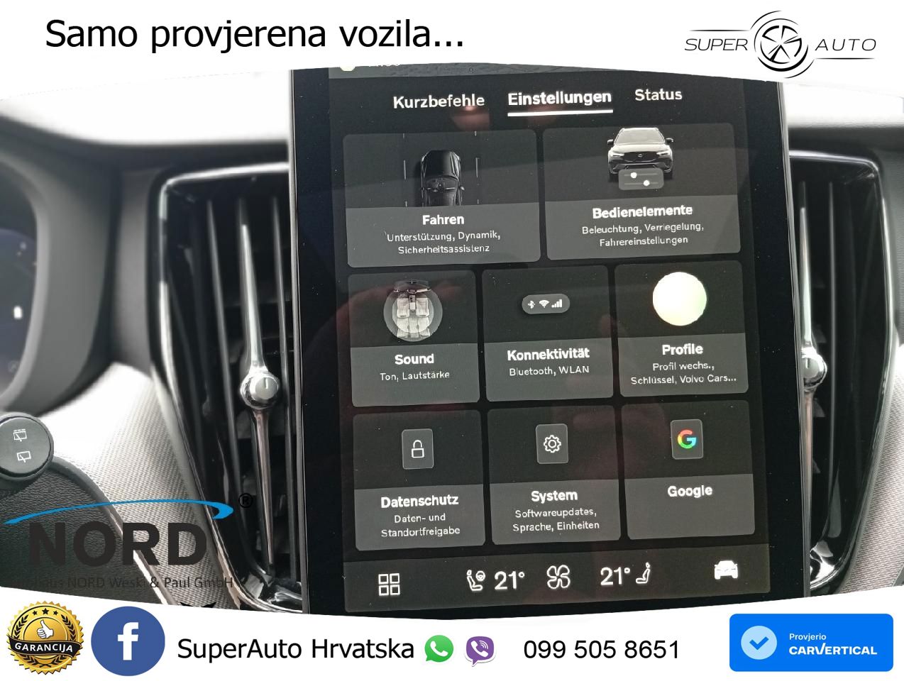 Volvo XC60 B5 Benzin AWD Geartronic ACC+HEAD+4xGR SJED+360+PANO