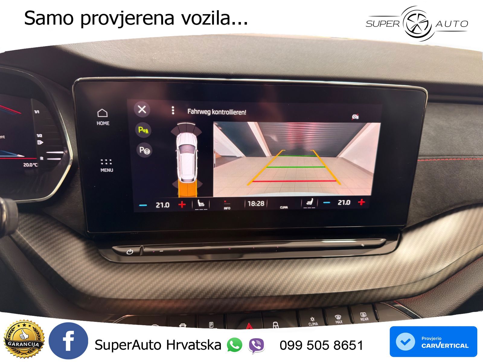 Škoda Octavia Combi RS 2.0 TSI (245 KS) DSG LED+GR SJED+ACC