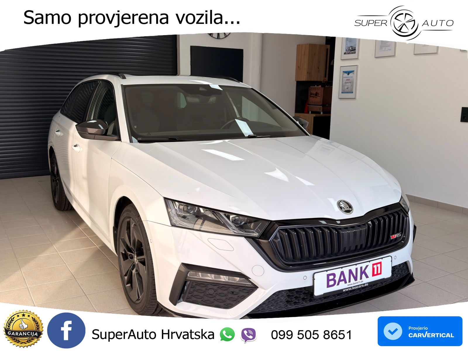 Škoda Octavia Combi RS 2.0 TSI (245 KS) DSG LED+GR SJED+ACC