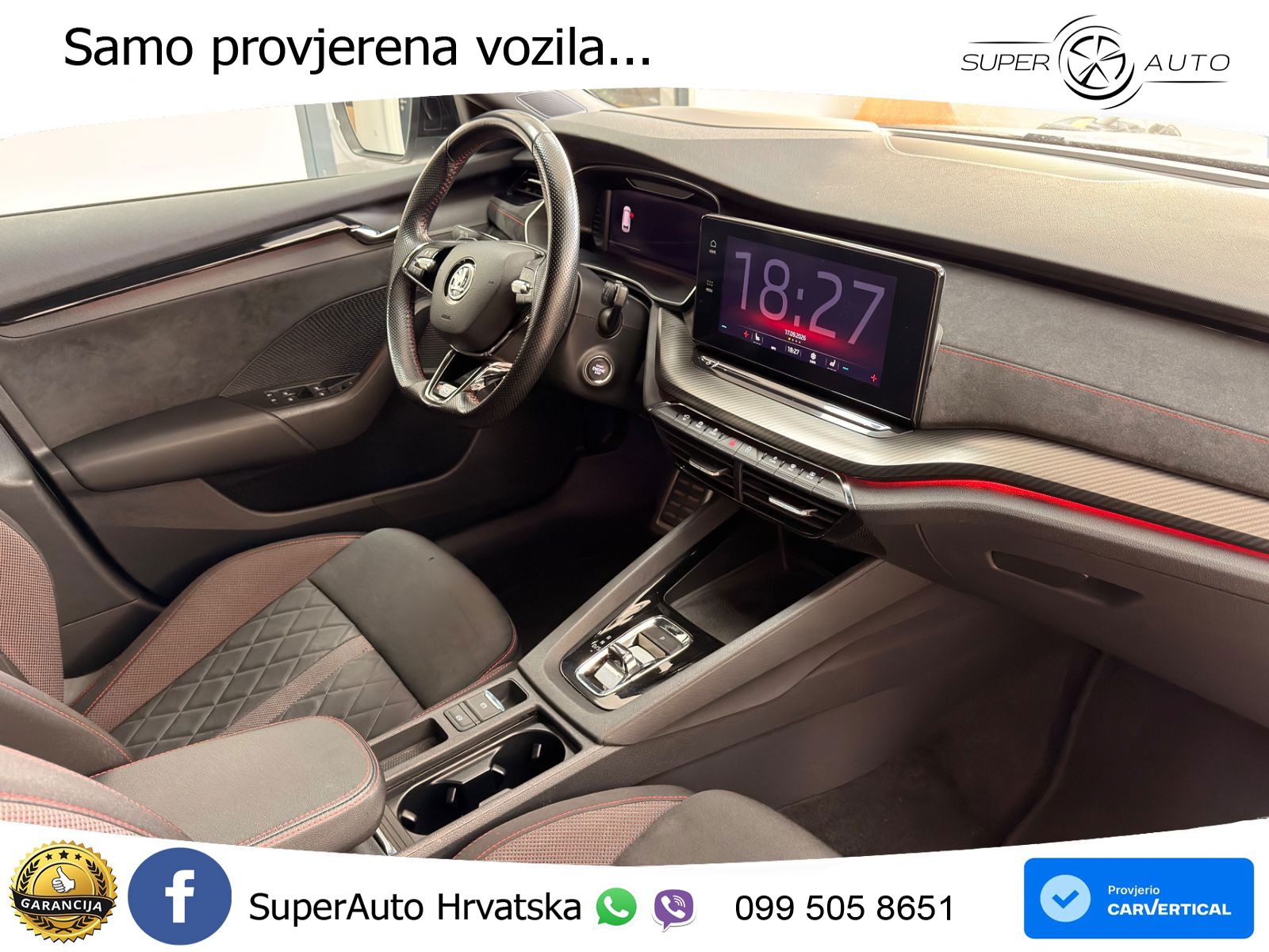 Škoda Octavia Combi RS 2.0 TSI (245 KS) DSG LED+GR SJED+ACC