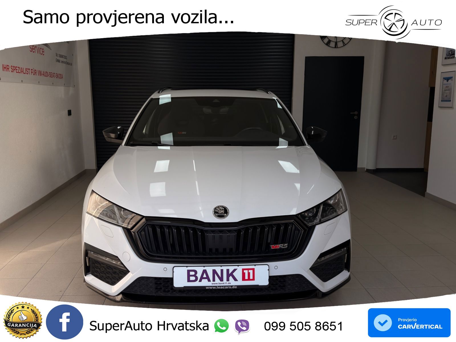Škoda Octavia Combi RS 2.0 TSI (245 KS) DSG LED+GR SJED+ACC