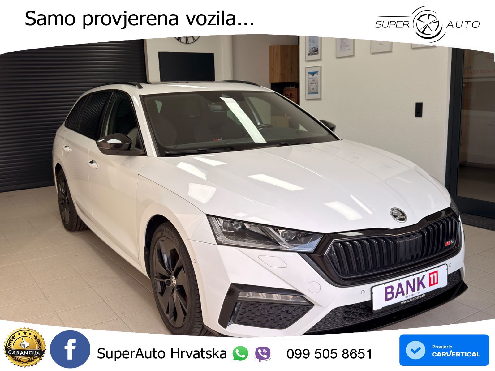Škoda Octavia Combi RS 2.0 TSI (245 KS) DSG LED+GR SJED+ACC