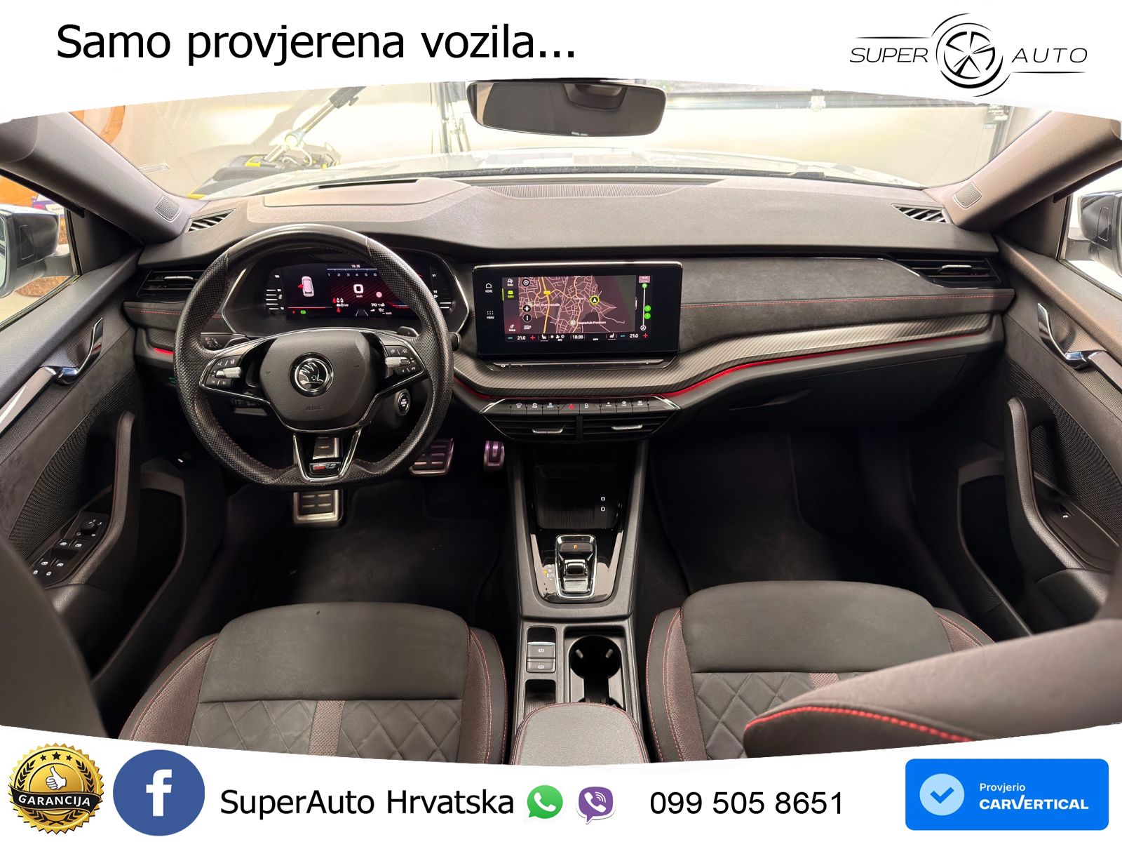Škoda Octavia Combi RS 2.0 TSI (245 KS) DSG LED+GR SJED+ACC