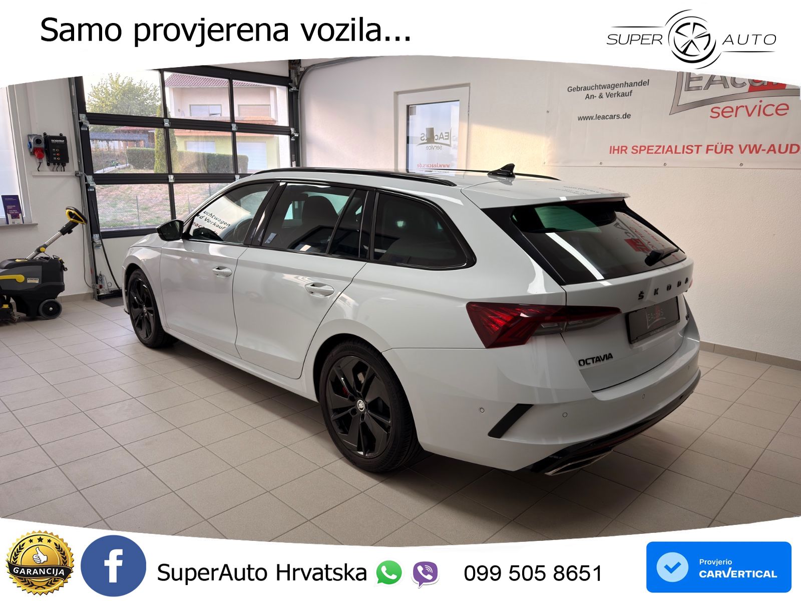Škoda Octavia Combi RS 2.0 TSI (245 KS) DSG LED+GR SJED+ACC