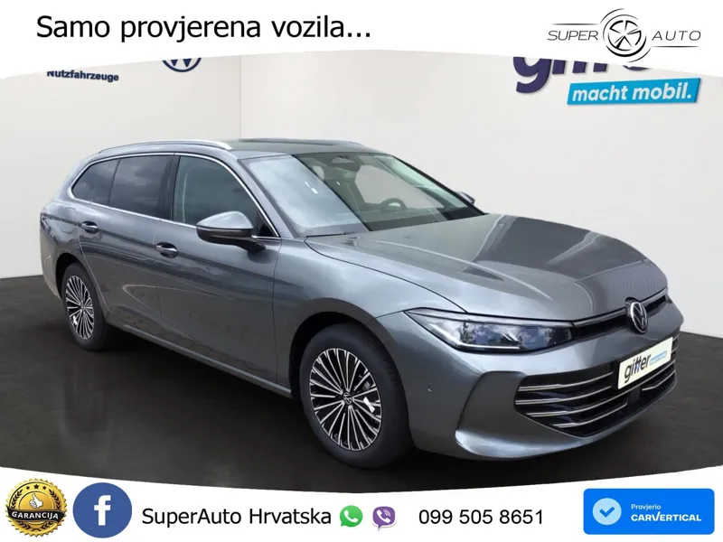 Volkswagen Passat Variant 1.5 TSI (204 KS) eHybrid DSG Elegance MATRIX+GR SJED+KAM
