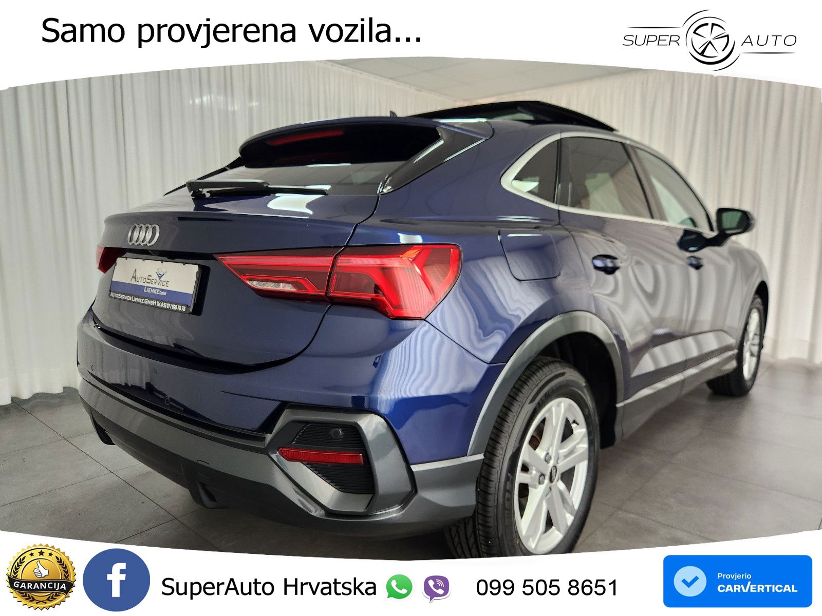 Audi Q3 II Sportback 35 TFSI (150 KS) S tronic S line LED+GR SJED+ACC