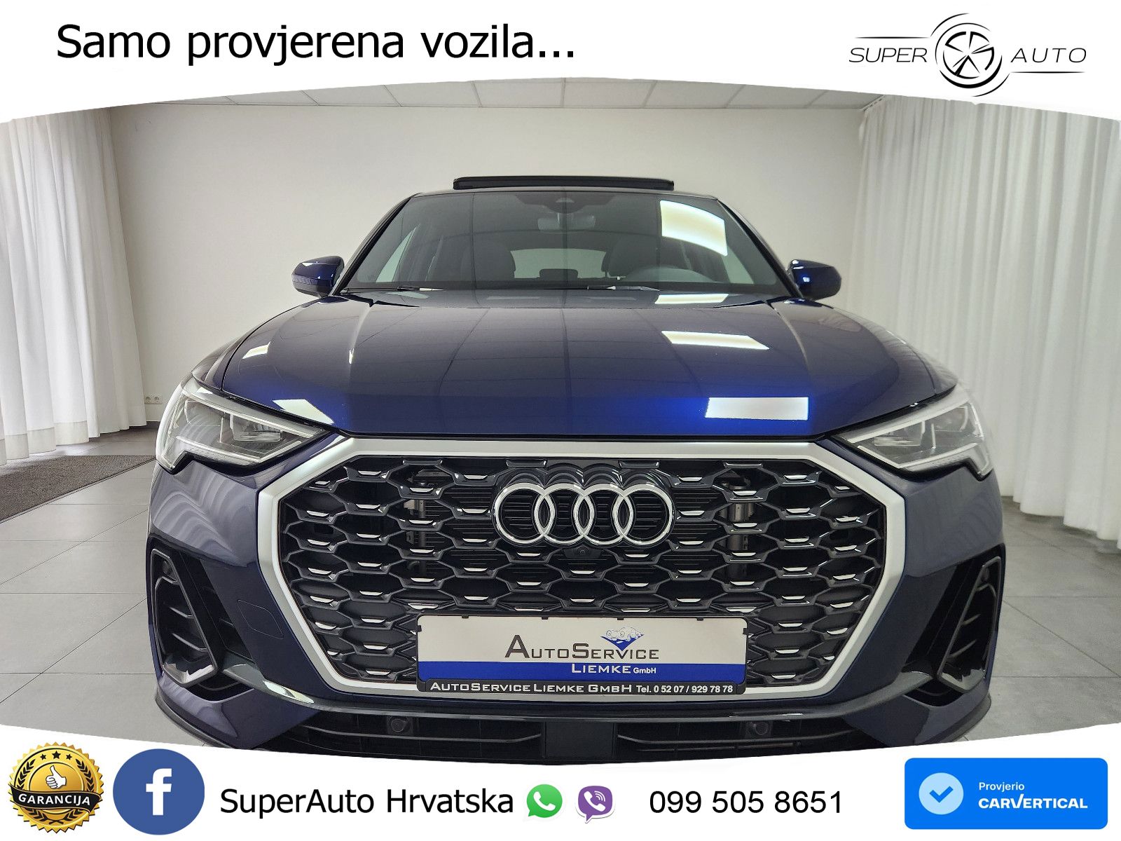 Audi Q3 II Sportback 35 TFSI (150 KS) S tronic S line LED+GR SJED+ACC