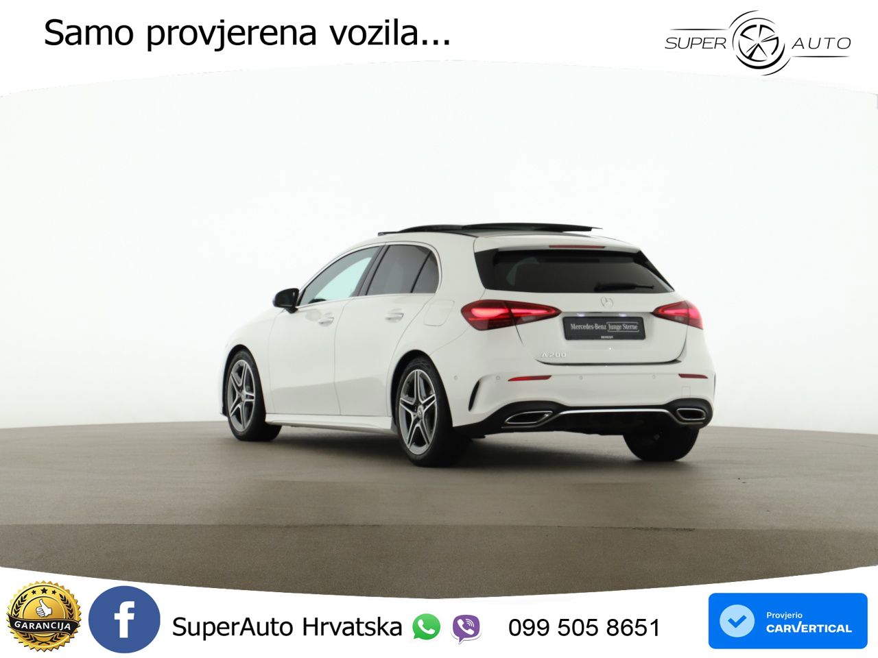 Mercedes-Benz A 200 7G-DCT AMG LED+GR SJED+ACC
