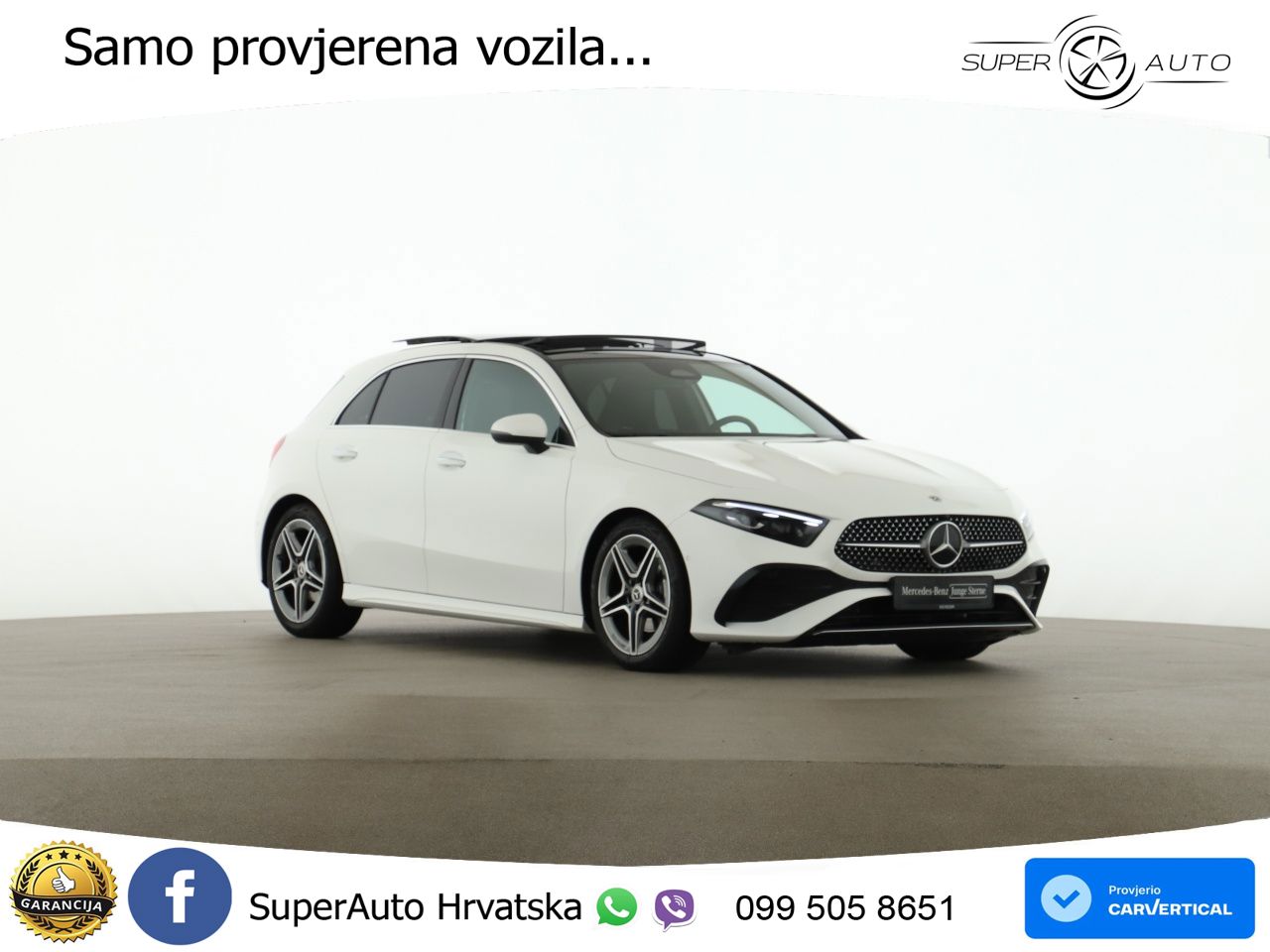 Mercedes-Benz A 200 7G-DCT AMG LED+GR SJED+ACC