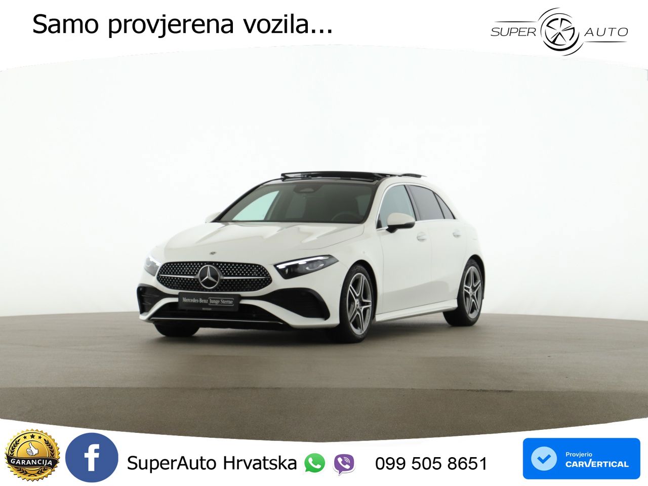 Mercedes-Benz A 200 7G-DCT AMG LED+GR SJED+ACC