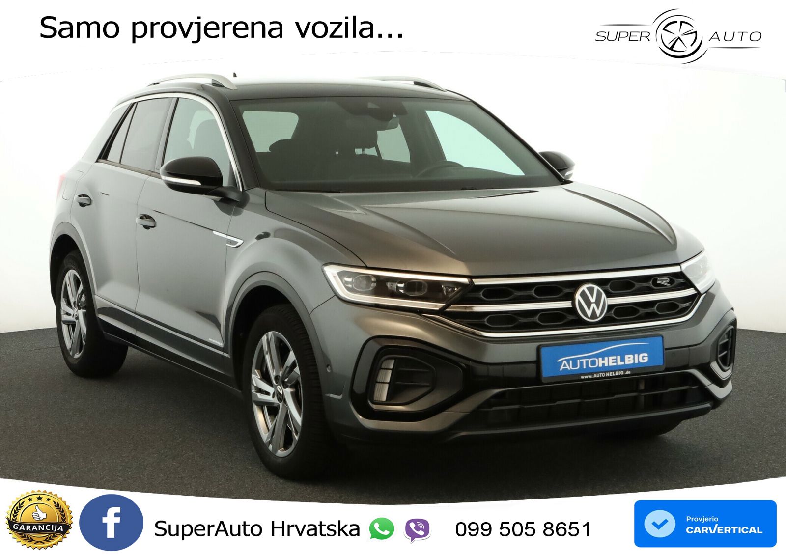 Volkswagen T-Roc I 2.0 TDI (150 KS) DSG LED+GR SJED+ACC