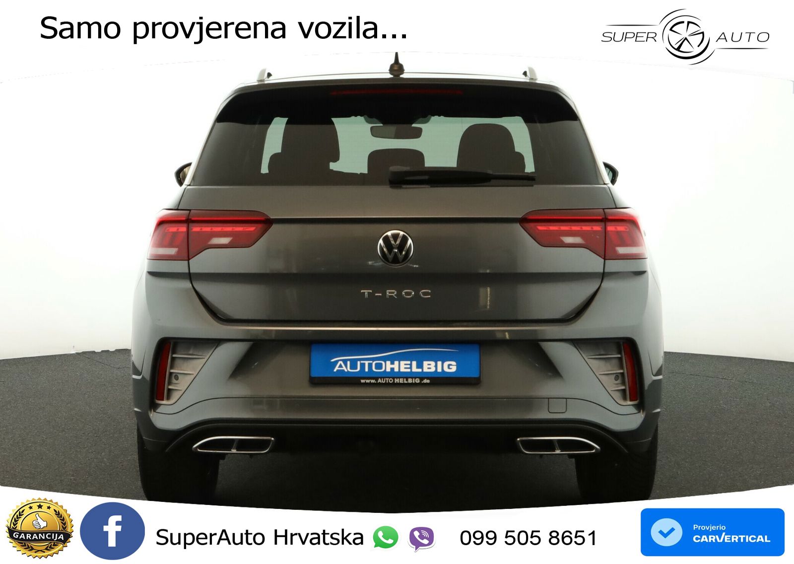 Volkswagen T-Roc I 2.0 TDI (150 KS) DSG LED+GR SJED+ACC